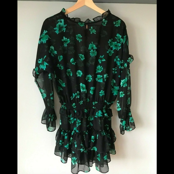 Misa Lolita Printed Mini Dress with Tassels Size S - Picture 6 of 8